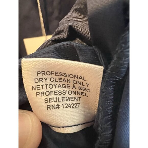 Misa Los Angeles Claudine Dress Size Large Midnight Blue 100% Cotton Coastal NWT - Picture 13 of 13